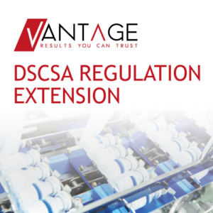 Image of Text saying DSCSA Regulation Extension